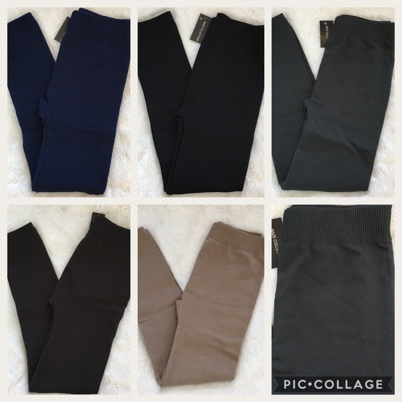 ❗️LAST 1 Tan(L/XL)❗️Textured Fleece Lined Leggings - Picture 2 of 5